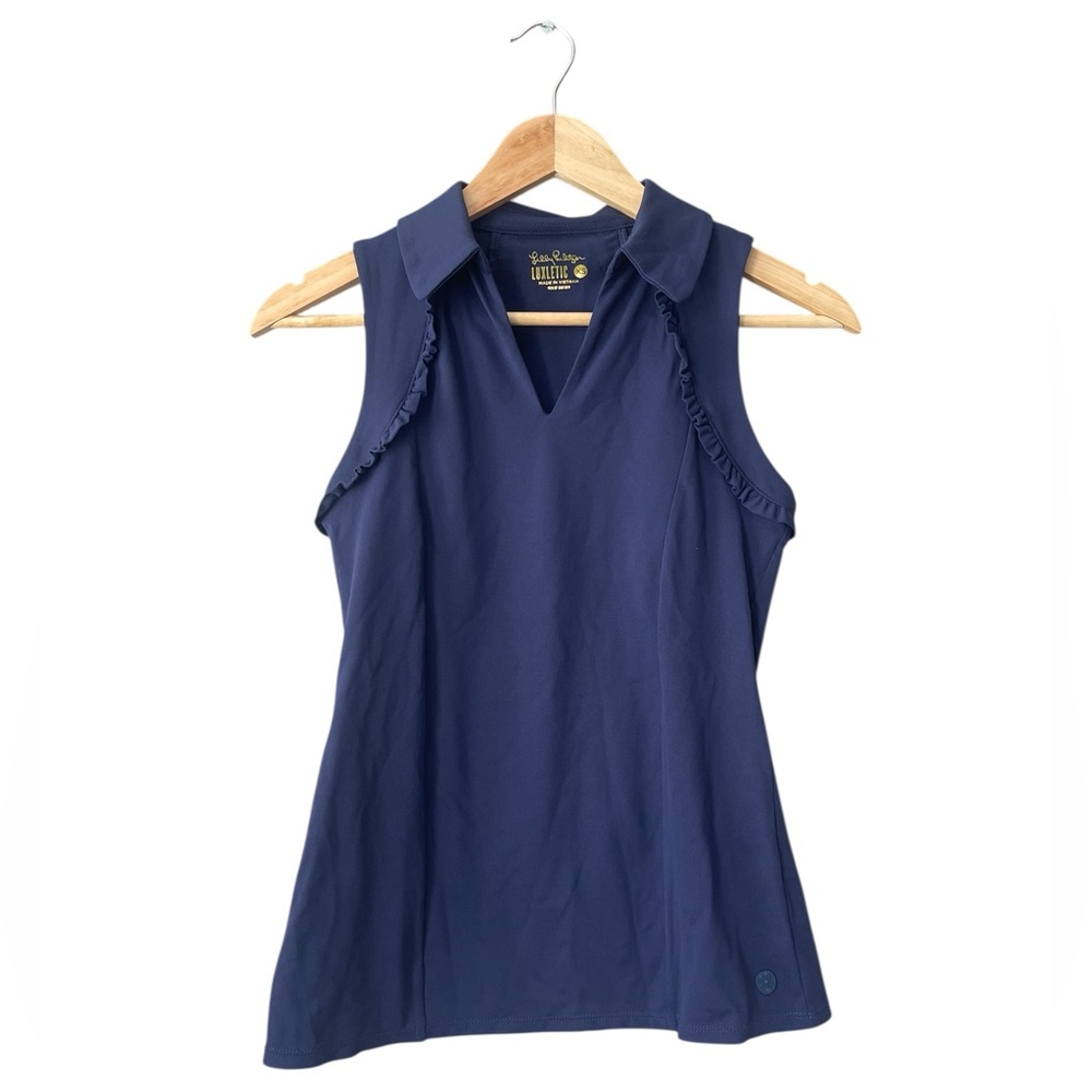 Lilly Pulitzer Luxletic Martina Sleeveless Polo